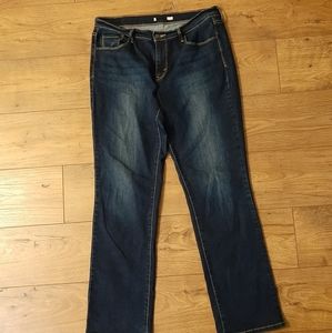 Levi's Dark Wash Straight Leg Size 12